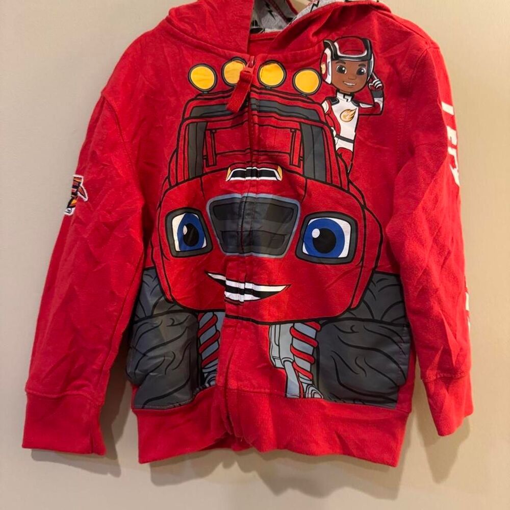 Nickelodeon Blaze and the Monster Machines Red Hoodie